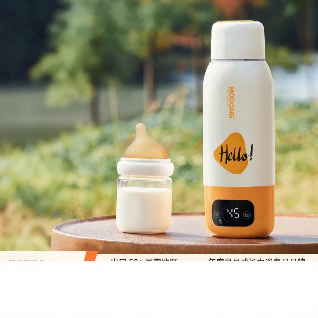 Φορητή Κούπα Θέρμανσης Γάλακτος Βρέφους 550ml Ultra, Βρασμός με Καλώδιο + Ασύρματη Θέρμανση