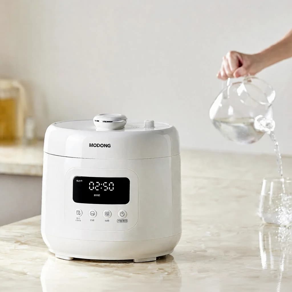 Ηλεκτρική Χύτρα Ταχύτητας 4L με Κεραμική Επίστρωση, 800W, Χειρισμός Αφής