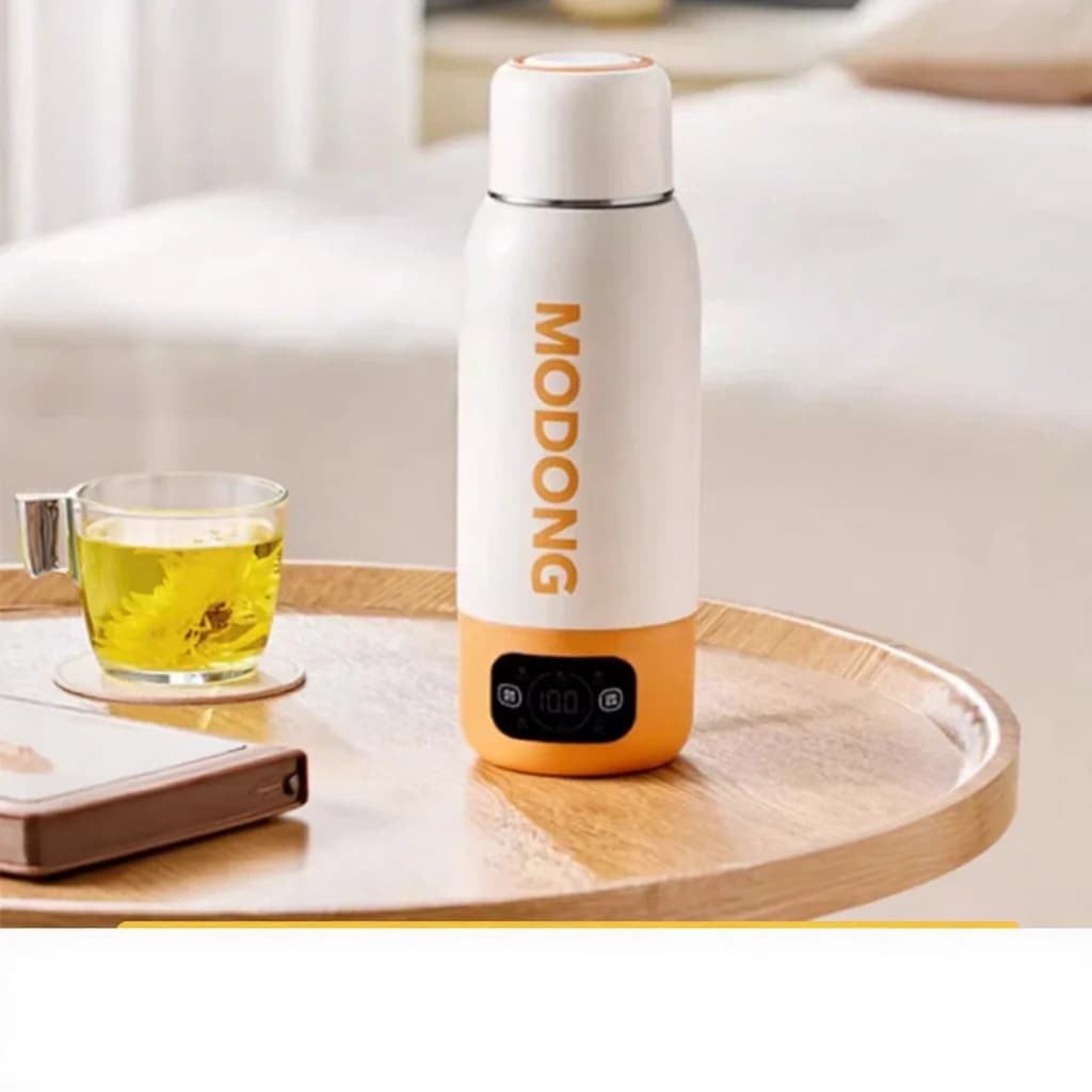 Φορητή ηλεκτρική κούπα ταξιδιού 600ml, εσωτερικό 316 ανοξείδωτο ατσάλι