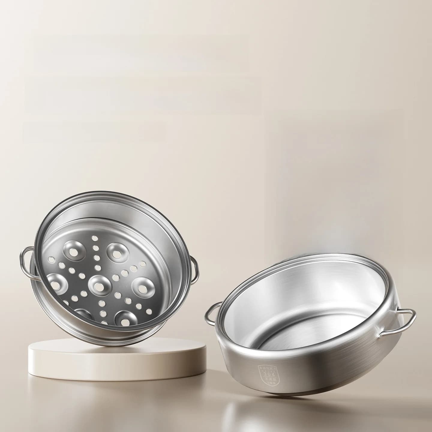 Ηλεκτρικό hot pot split από ανοξείδωτο ατσάλι 2L με 3 ρυθμίσεις θερμότητας