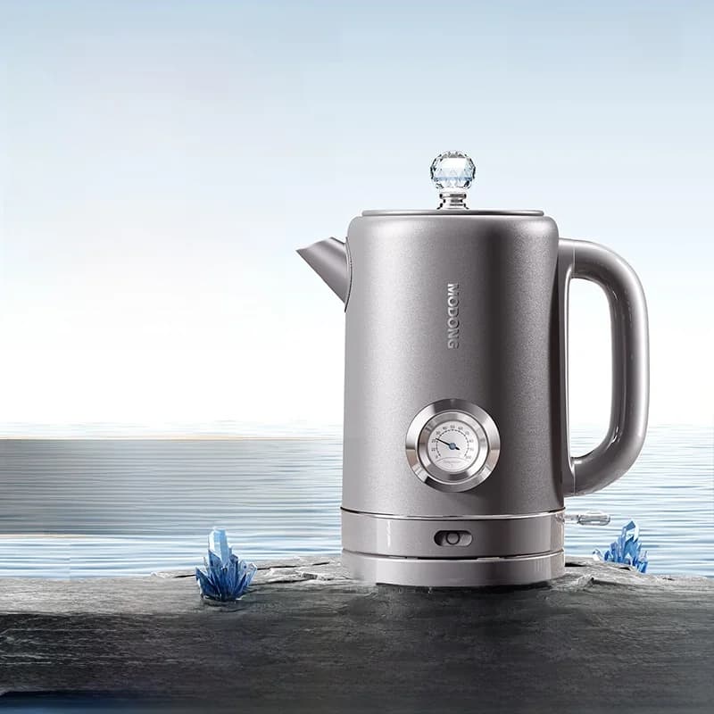 Ηλεκτρικός Βραστήρας από Καθαρό Τιτάνιο 1.8L με Οθόνη Θερμοκρασίας