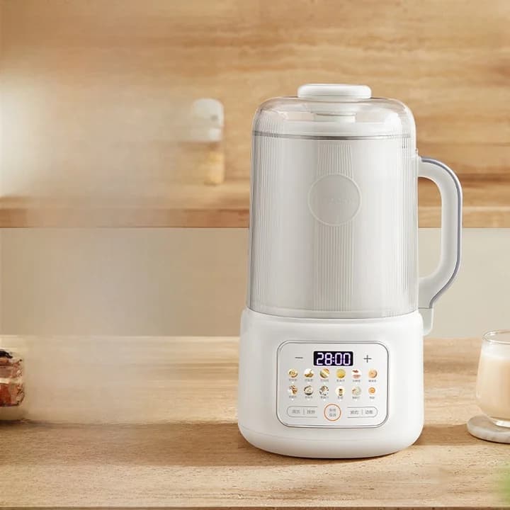 Μπλέντερ με θέρμανση 1.2L, αφής, ανοξείδωτο ατσάλι