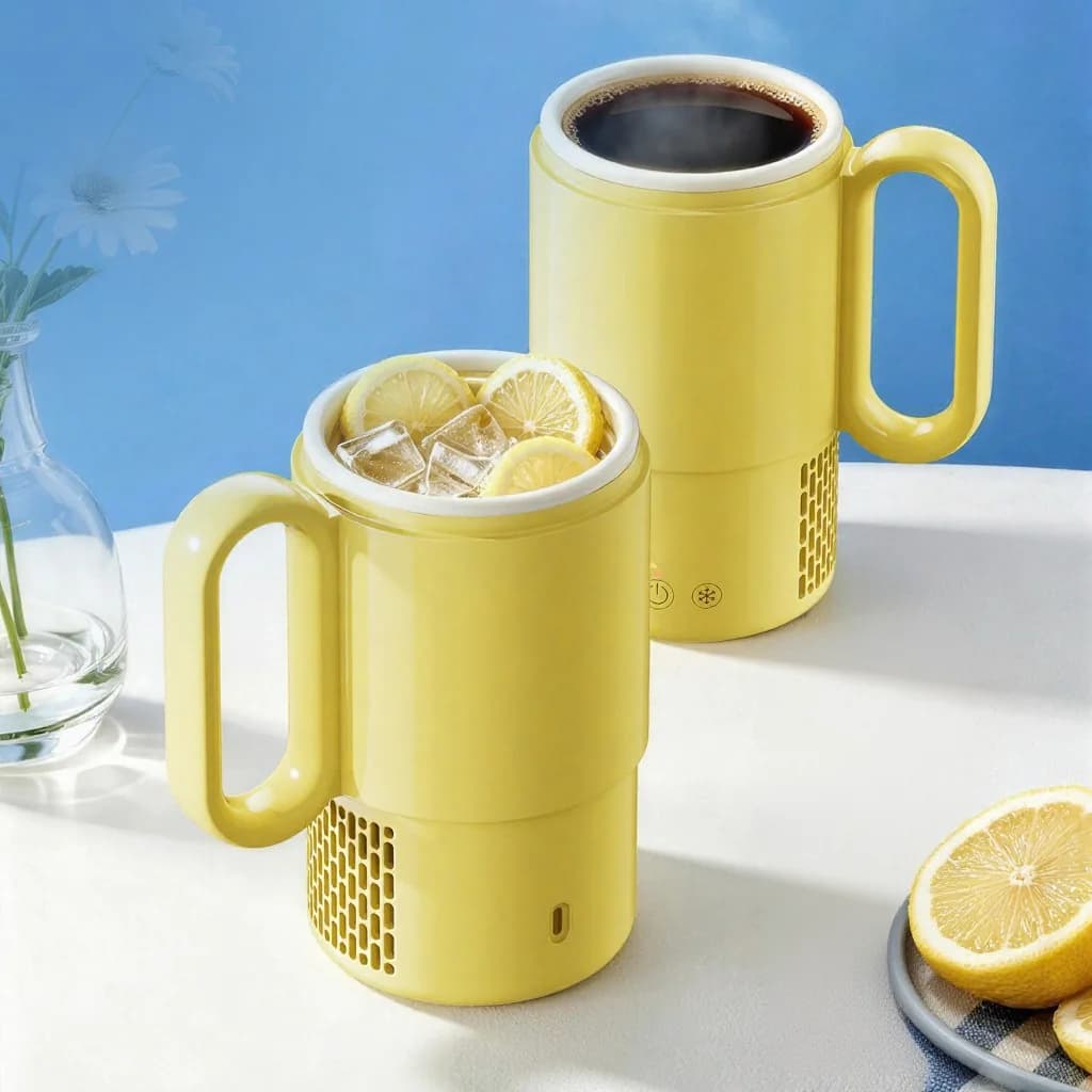 Φορητή Κούπα Θέρμανσης και Ψύξης 450mL 36W Έλεγχος Αφής