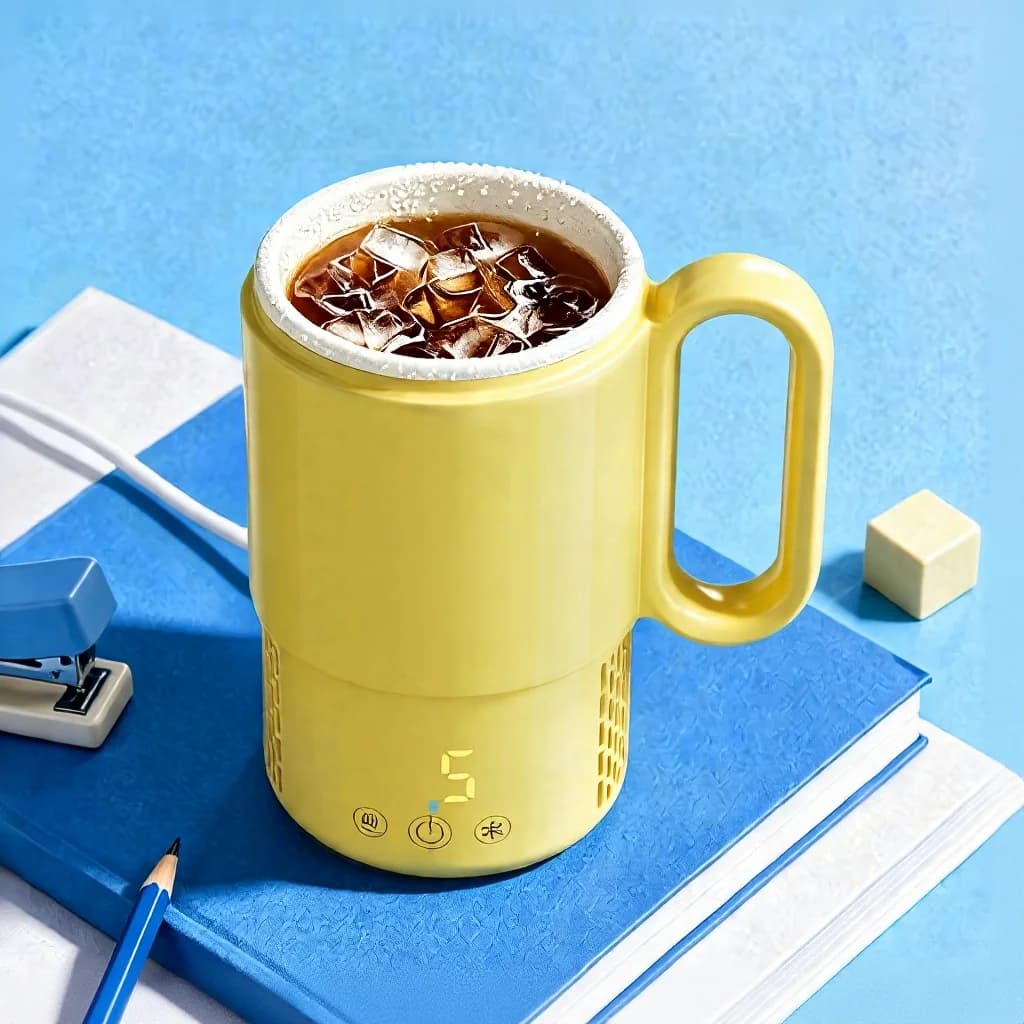 Φορητό Κύπελλο Θέρμανσης και Ψύξης 450mL 36W με Αφής Έλεγχο