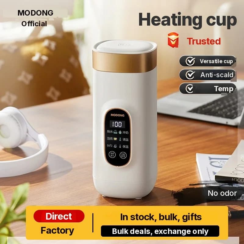 Φορητό Ηλεκτρικό Κύπελλο Θέρμανσης 650ml με Εσωτερικό Κάδο 304 ή 316