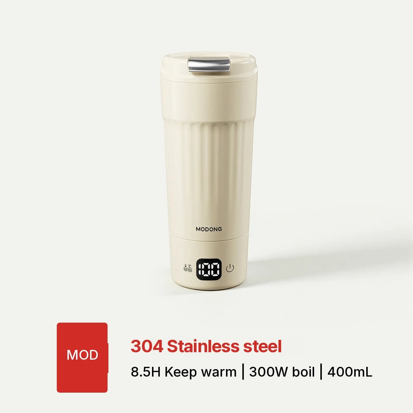 Φορητή Ηλεκτρική Κούπα Θέρμανσης, 400mL, 7 Ρυθμίσεις Θερμοκρασίας