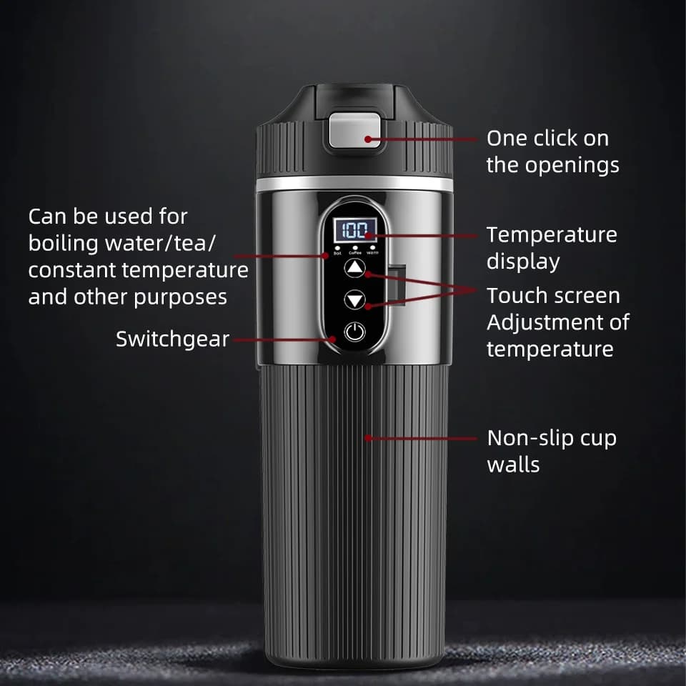 Ηλεκτρικό κύπελλο θέρμανσης 500ml 12V/24V