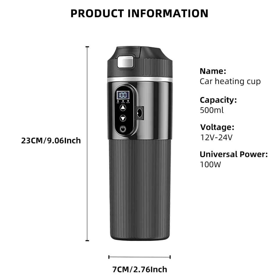 Ηλεκτρικό κύπελλο θέρμανσης 500ml 12V/24V